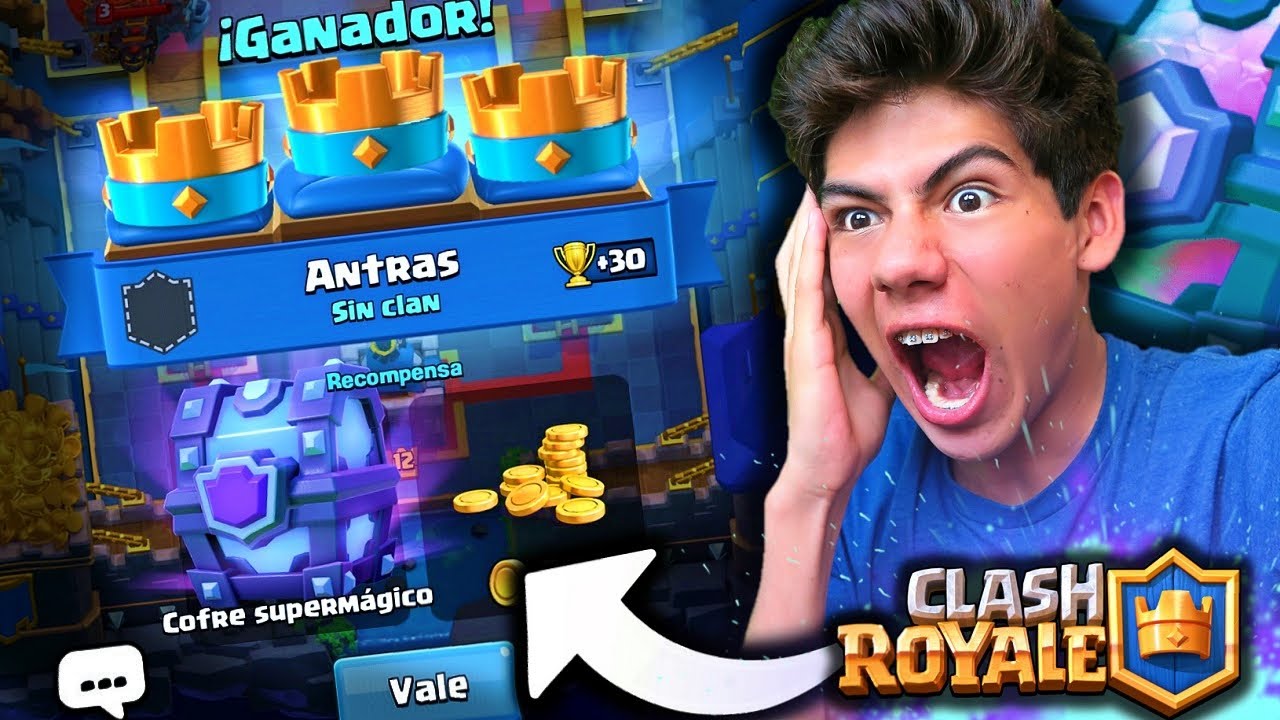 ¡Me REGALAN los 3 MEJORES COFRES de Clash Royale! - [ANTRAX] ☣