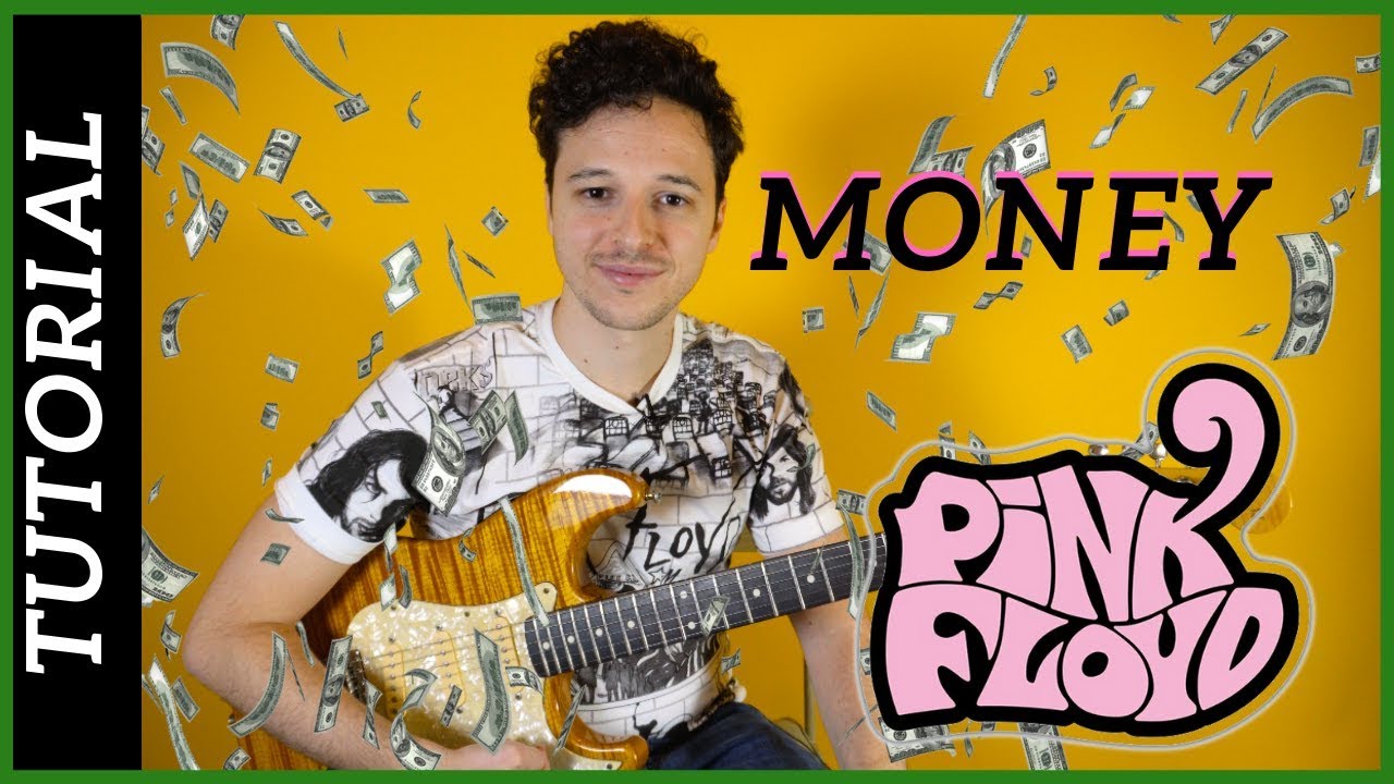 Como tocar Money de Pink Floyd (David Gilmour) en Guitarra - Tutorial con TABS