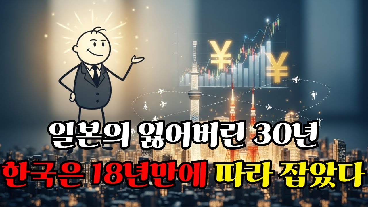 일본이 30년간 무너지고 있는 충격적인 이유, 한국도 똑같은 길 가고 있다 | 잃어버린 세대의 비극 #일본경제 #잃어버린30년 #버블붕괴 #한국경제 #고령화사회