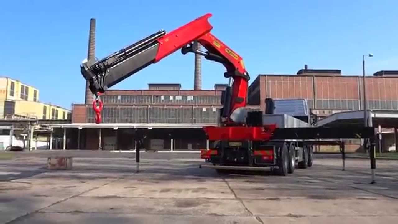 Zabudowa Graco - Palfinger PK 53002-SH na Volvo FH 8x4