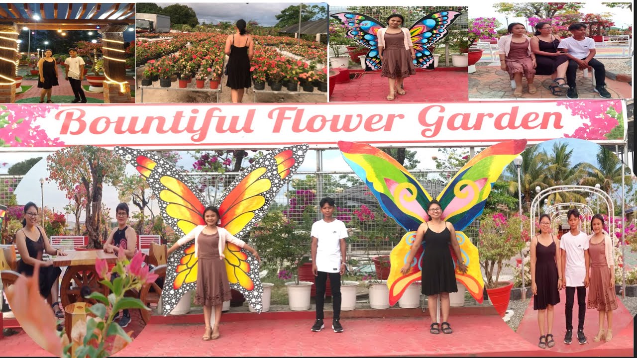 Bountiful flower garden at Alicia Isabela
