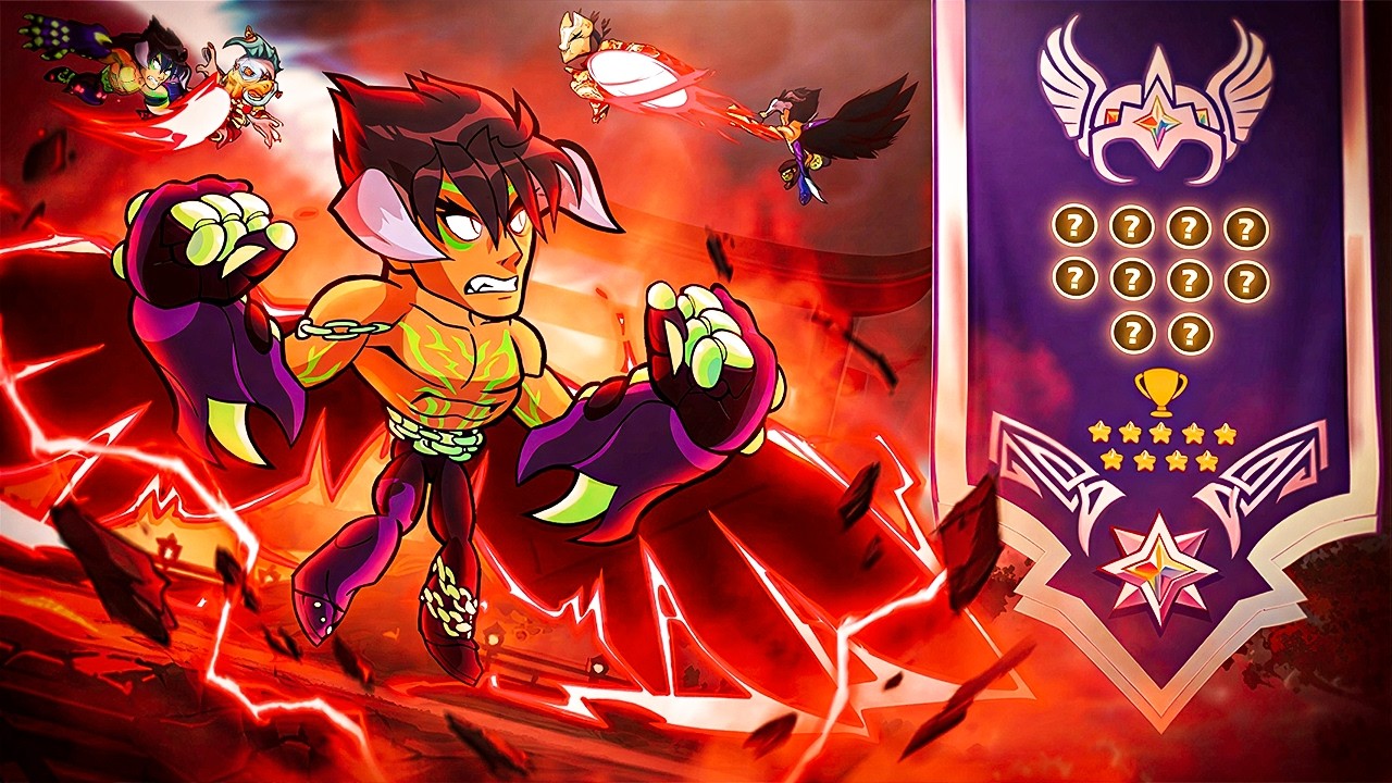 Я просто сошёл с ума в рейтинговых квалификационных матчах 1 на 1 в Brawlhalla.