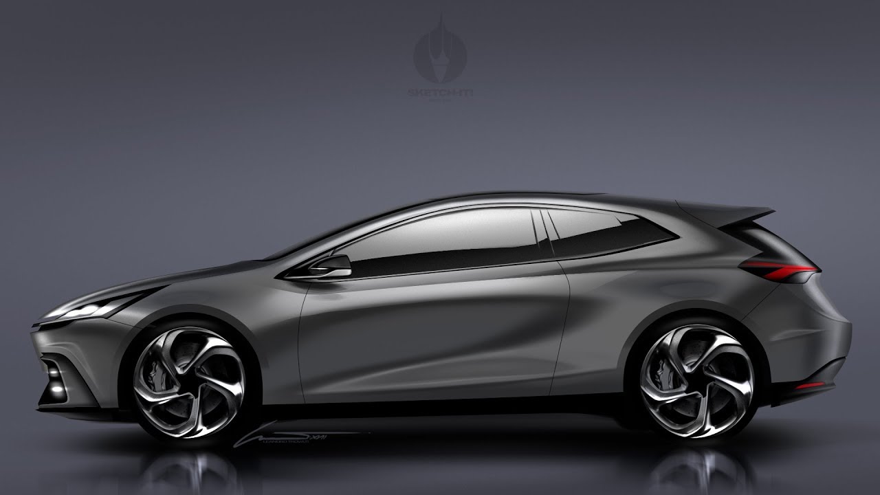 SKETCH-IT! #39 • Automotive rendering