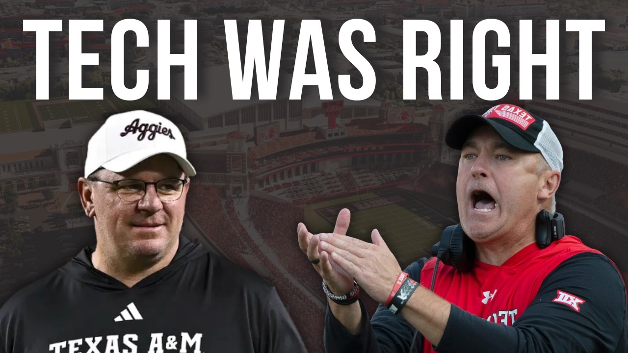 Texas A&M только что обнародовали двойные стандарты по отношению к Texas Tech