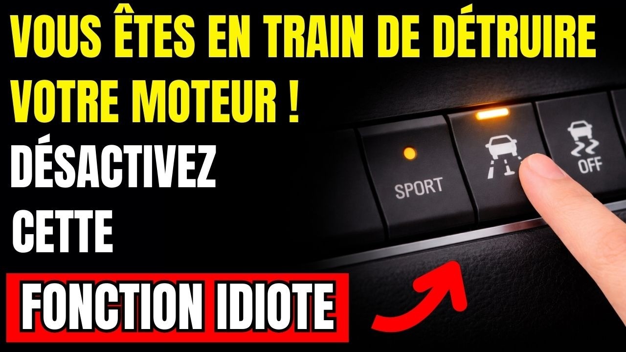 Ce bouton détruit 99 % des moteurs de voiture