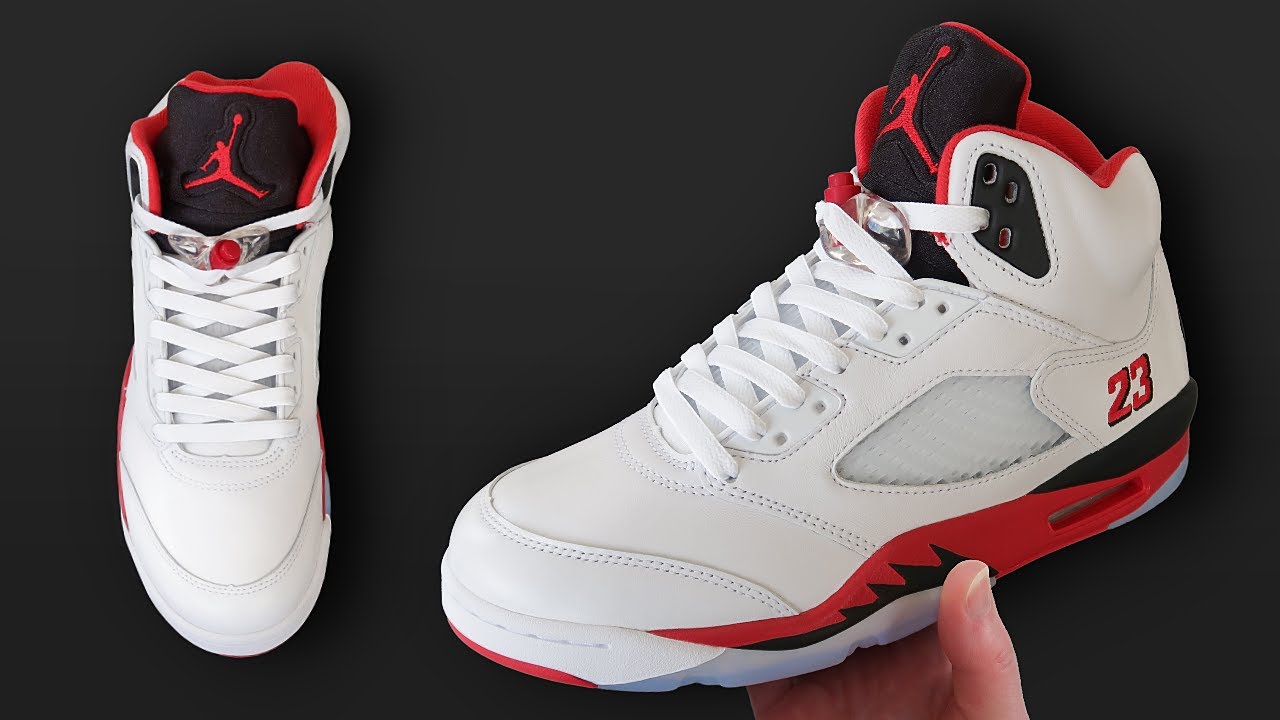 КАК ЗАШНУРОВАТЬ КРОССОВКИ JORDAN 5 | РУКОВОДСТВО ПО ШНУРОВКЕ AIR JORDAN 5 С ЗАМКОМ ШНУРОВКИ