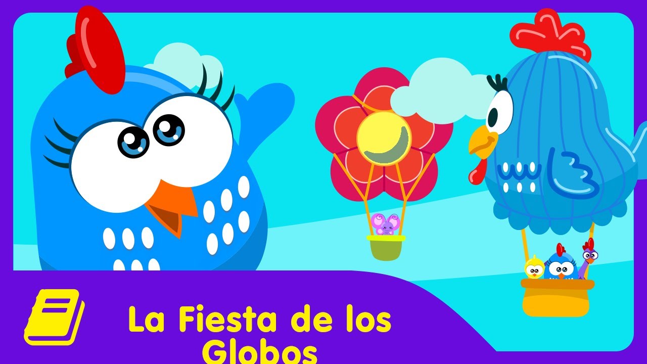 Gallina Pintadita Mini - Historieta - La Fiesta de los Globos