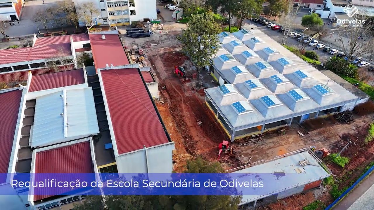 Conheça a renovada Escola Secundária de Odivelas