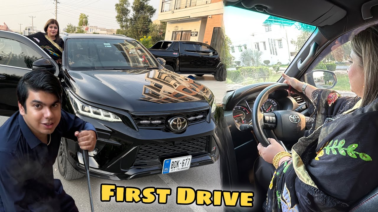 MAMI NY FIRST TIME FORTUNER CHALAI 😱 