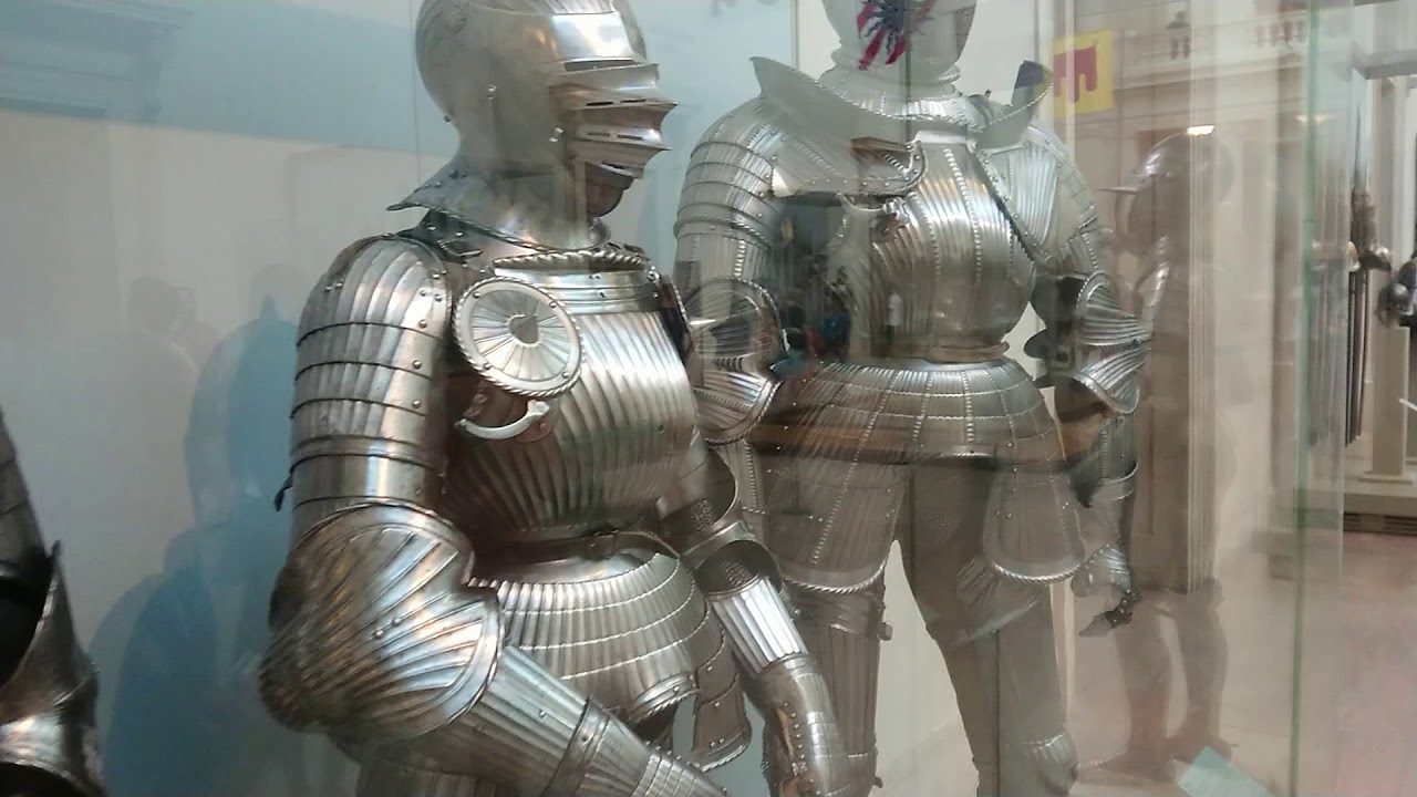 Arms and armor exhibit, Metropolitan Museum of Art, New York, USA