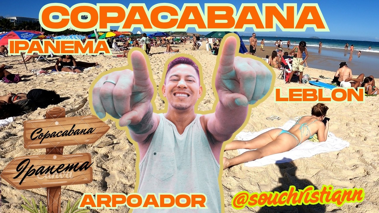 🛑 Desafio de vendas em  Copacabana Hoje ☀️ Geladinho, Turistas e Vibe Carioca 🇧🇷 #riodejaneiro