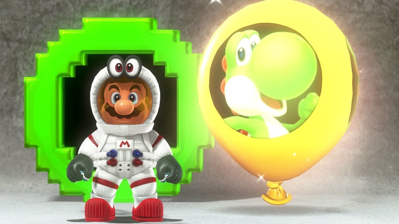 Super Mario Odyssey - Luigi's Balloon World (Moon Kingdom)