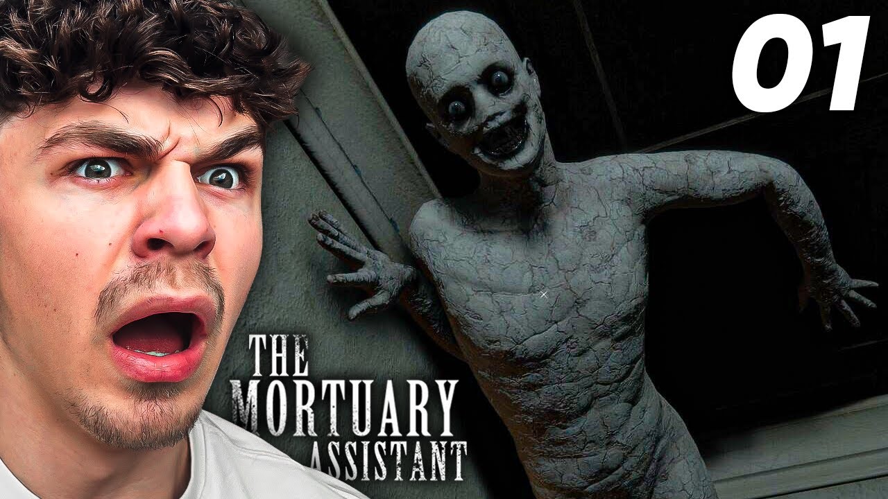 AB plays THE MORTUARY ASSISTANT | THE SCARIEST JOB EVER! (#1)