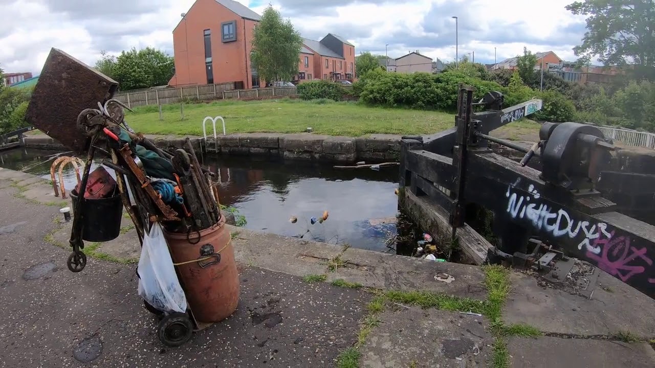 Manchester Rochdale Canal Bike Grave Yard