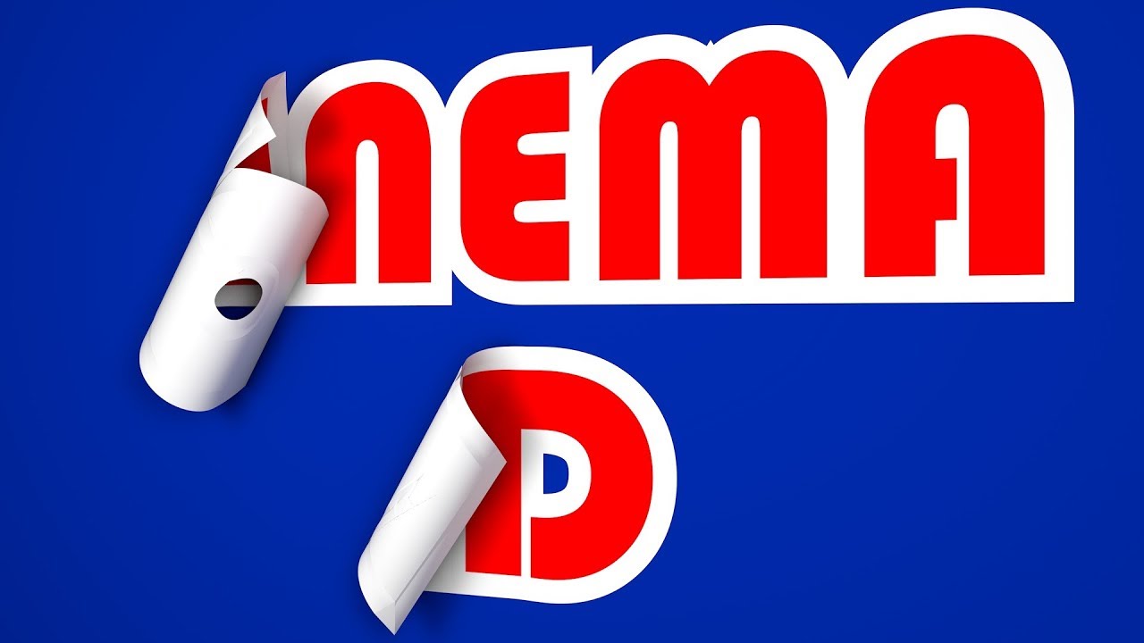 Cinema 4D Tutorial - 3D Text Folding Sticker