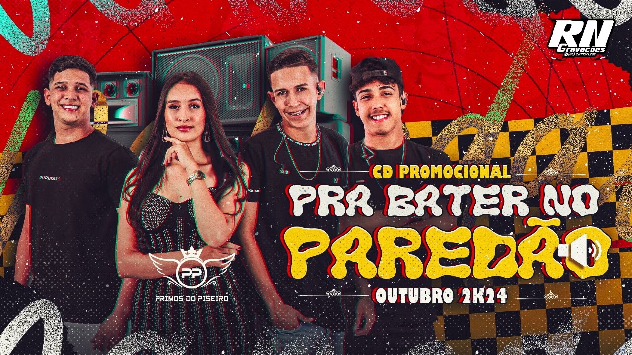 PRIMOS DO PISEIRO • CD PROMOCIONAL OUTUBRO 2K24