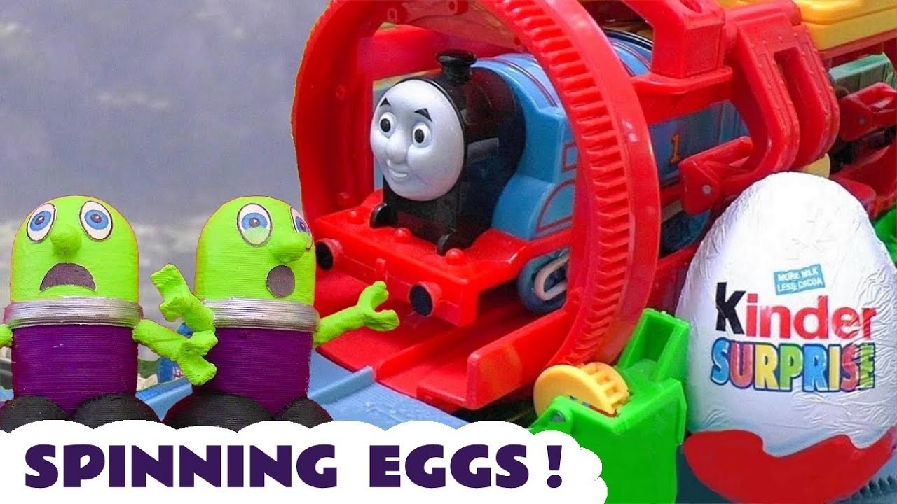 Thomas The Tank Engine and the funny Funlings spinning Story TT4U