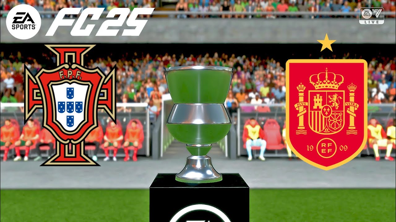 Portugal vs Spain – UEFA Nations League 2025 Final | EA FC 25 Match Simulation