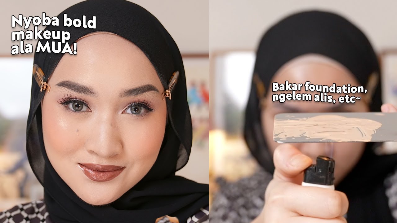 SUPER FLAWLESS! BOLD MAKEUP TUTORIAL | Kiara Leswara