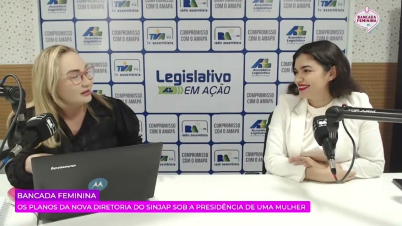Euthália Aires, deu uma entrevista para o programa Bancada Feminina da TV assembleia