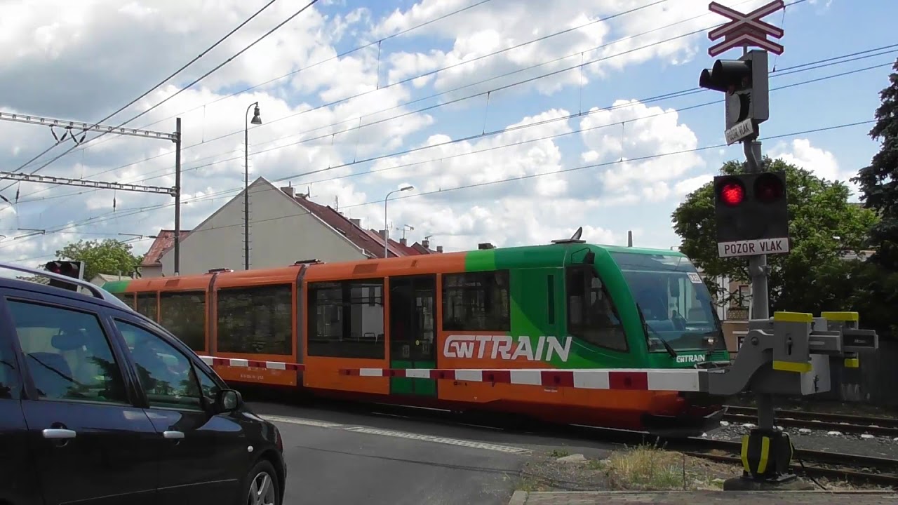 Železniční přejezd - AŽD 71 - Postoloprty - 24.5.2020