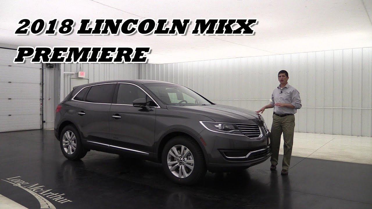 2018 LINCOLN MKX PREMIERE 18101T