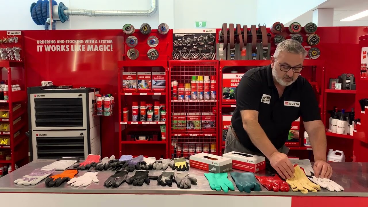 Protective Gloves - Wurth Australia - Product Tutorial