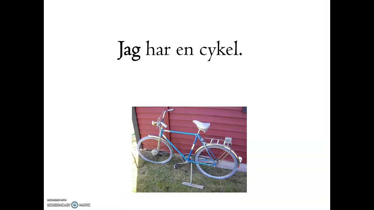 sfigunilla Min och din. Possessiva pronomen