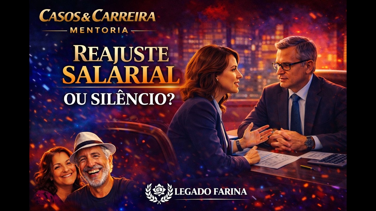 Reajuste Salarial ou Sil&ecirc;ncio? - Caso e Carreira: Mentoria | Legado Farina