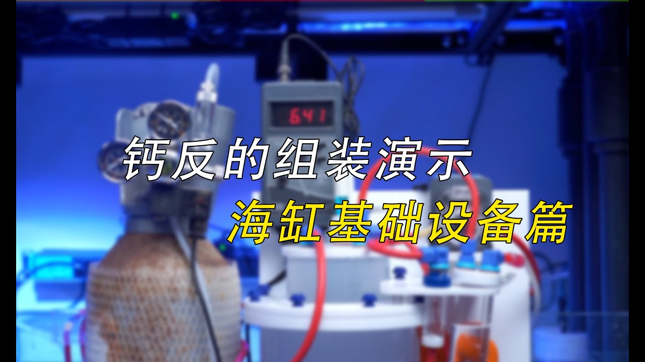 海缸基础设备:鱼缸钙反究竟怎么玩(下)