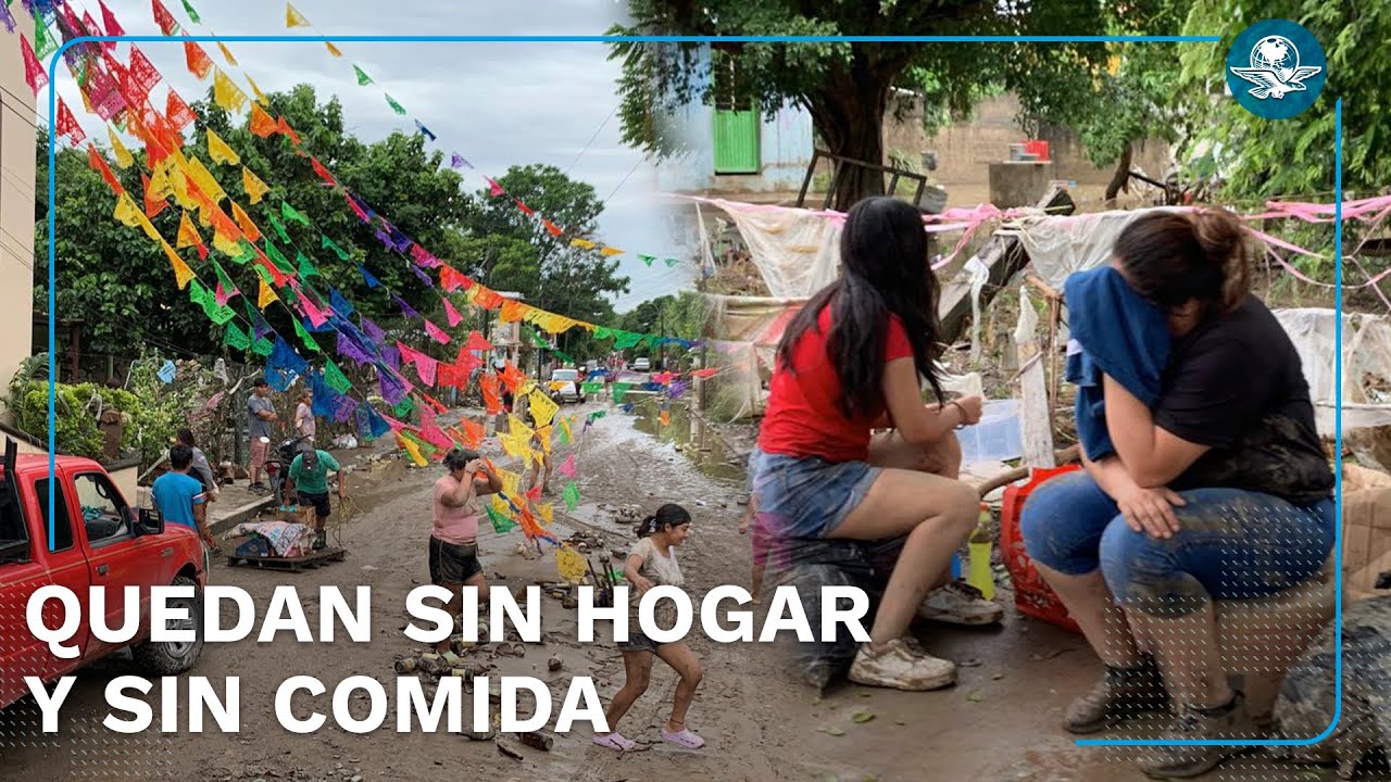 “Nunca había ocurrido algo así”; quedan incomunicados y sin comida en Álamo Temapache, Veracruz