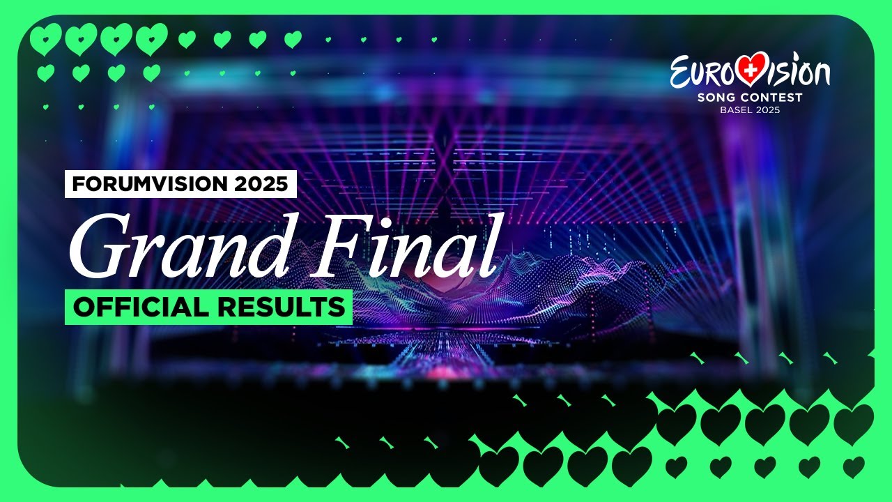 Eurovision 2025 | Grand Final | Official Results | Forumvision 2025