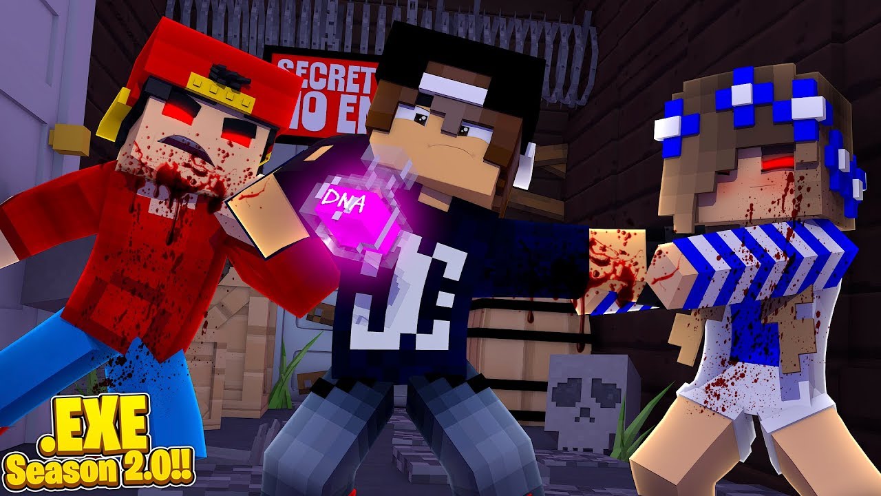 .EXE ROPO AND .EXE LITTLE CARLY TAKE OVER THE CASTLE! (Minecraft .exe 2.0).