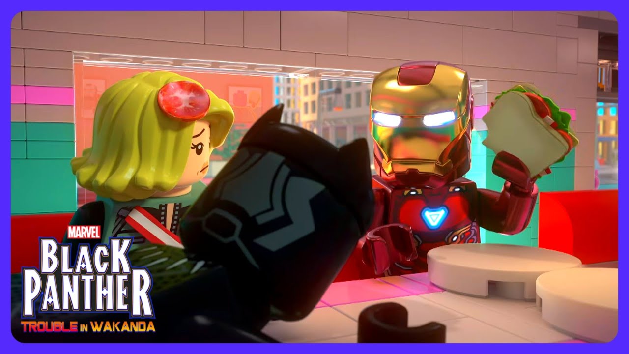 LEGO Marvel: Black Panther - The King Saves the World! 🐾 | Kids Cartoons | WildBrain Thrill Park
