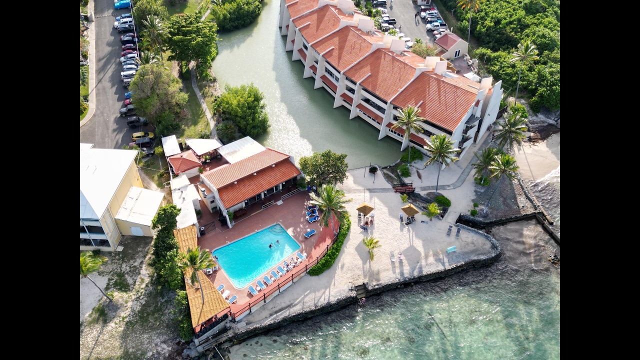 Stunning 3-bed, 3-bath, Two-story Beachfront Island Condo