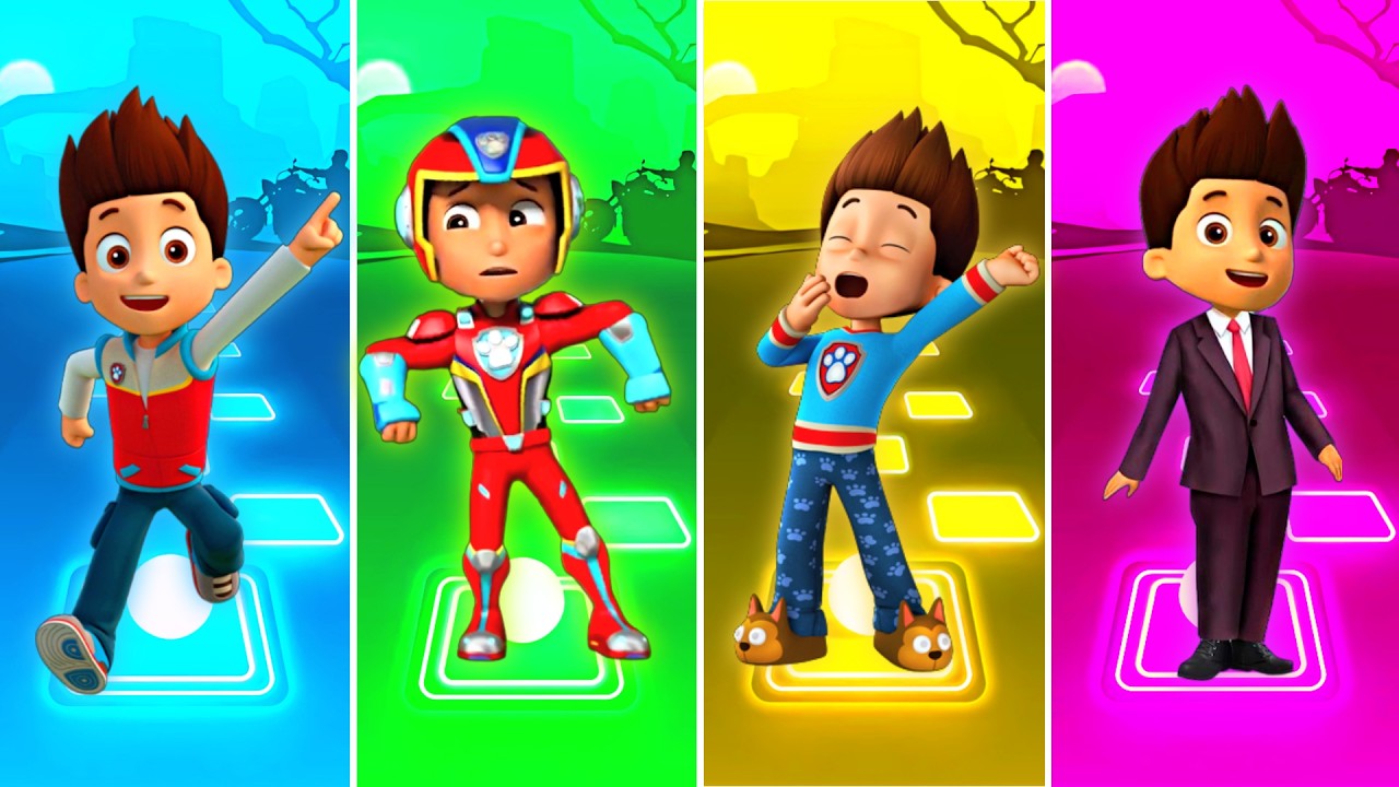 Ryder vs Ryder vs Ryder vs Ryder | Tiles Hop EDM Rush