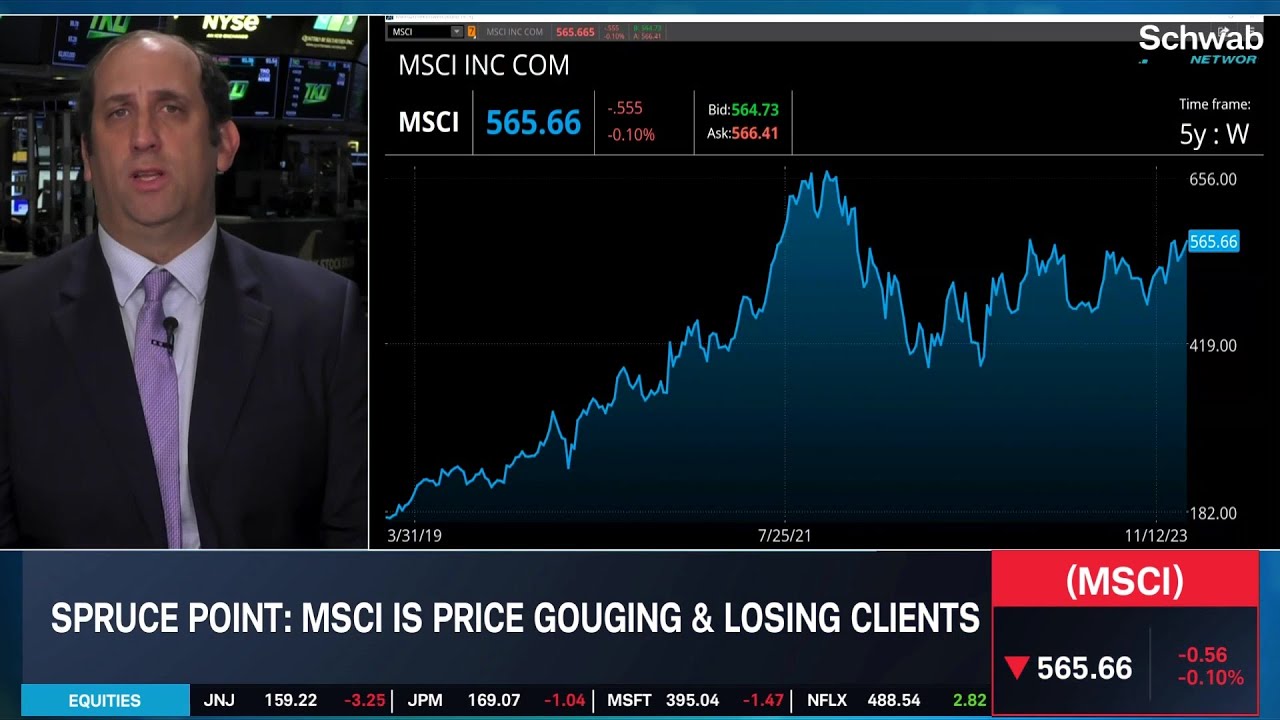 MSCI Reputation Risk Is Rising