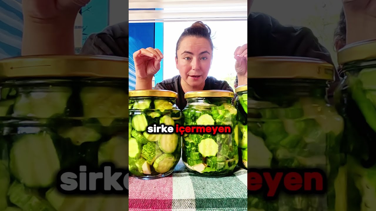 Sirkesiz Probiyotik Turşu Nasıl Yapılır? Laktofermente Turşu Tarifi Doğal Turşu