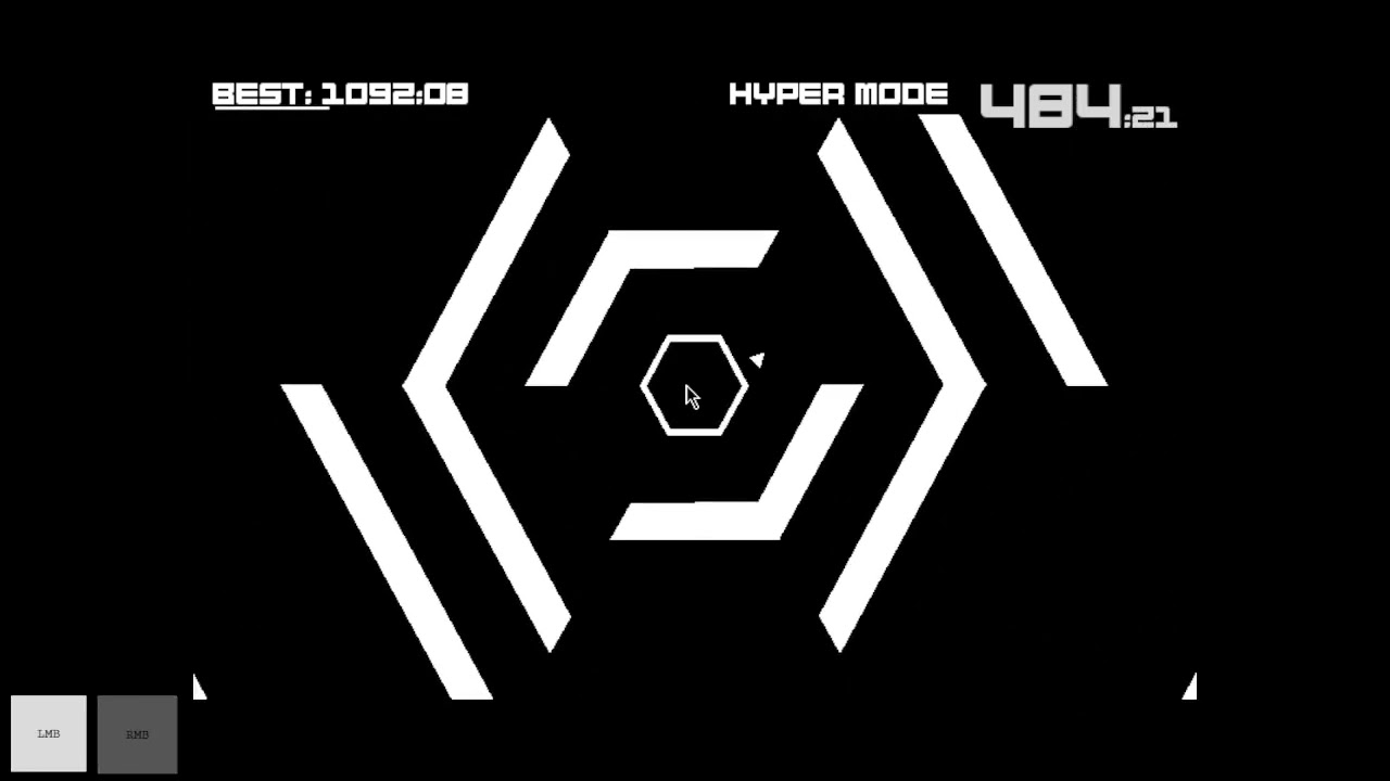 Super Hexagon - 1290 seconds