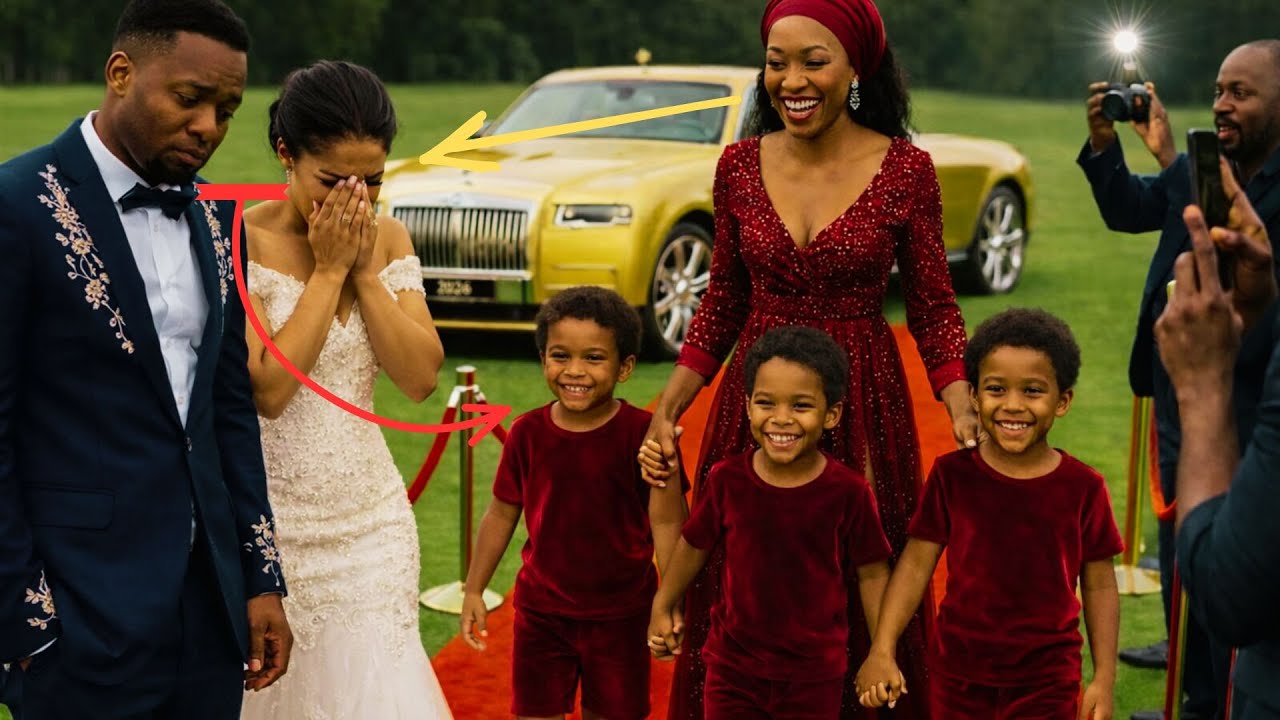 He Planned To Disgrace His Poor Ex-Wife At His Wedding, But She Came In A Royce Boat Tail + Triplets