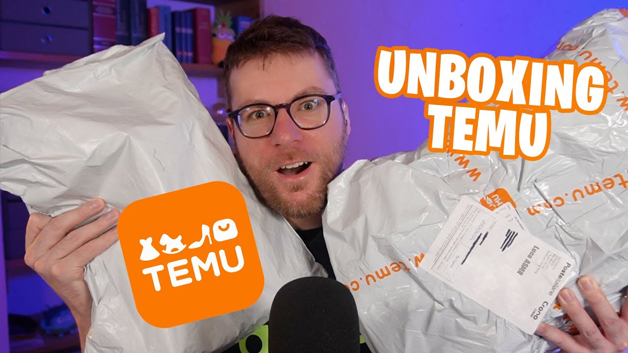 UNBOXING SUPER RILASSANTE di TEMU *oltre 80€*  vale o no? • ASMR ITA