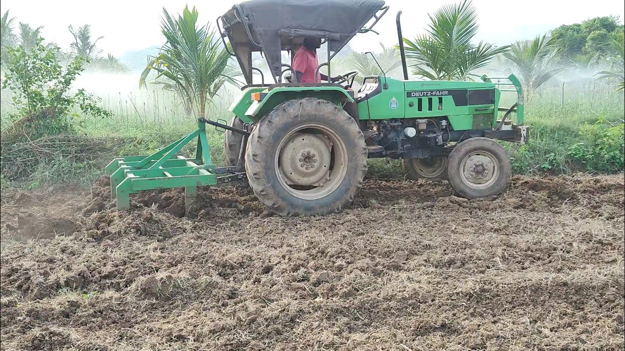 SDF agromaxx 45e with 5 Tyne cultivator performance 🌾💚🔥💯 ✅
