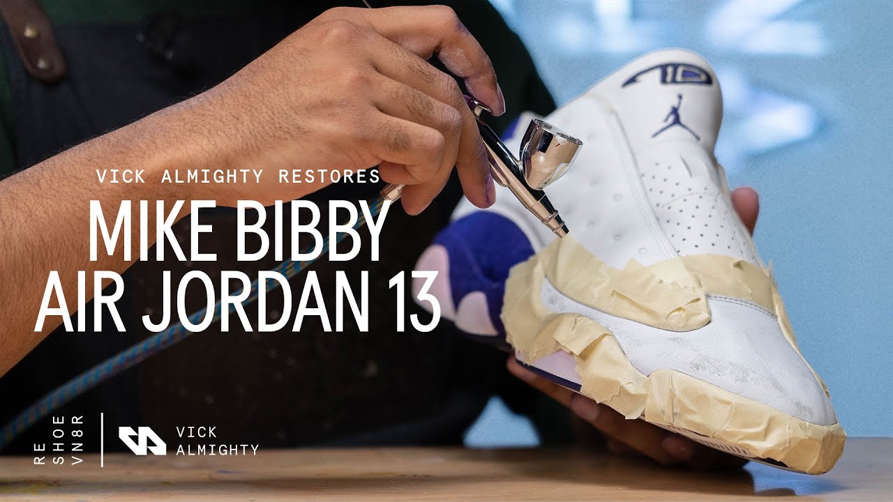 Air Jordan 13 Mike Bibby Player Эксклюзивная полная реставрация