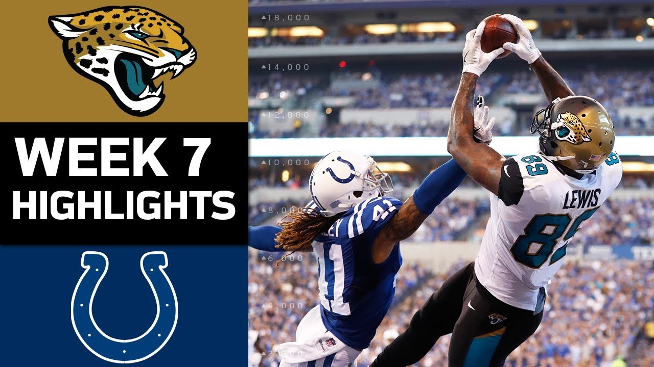 Jaguars vs. Colts | NFL Week 7 Game Highlights