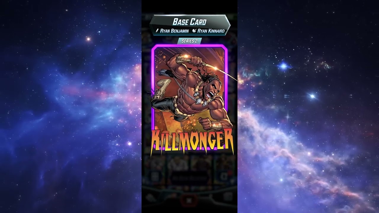 MARVEL SNAP - Killmonger | Base Card | Epic
