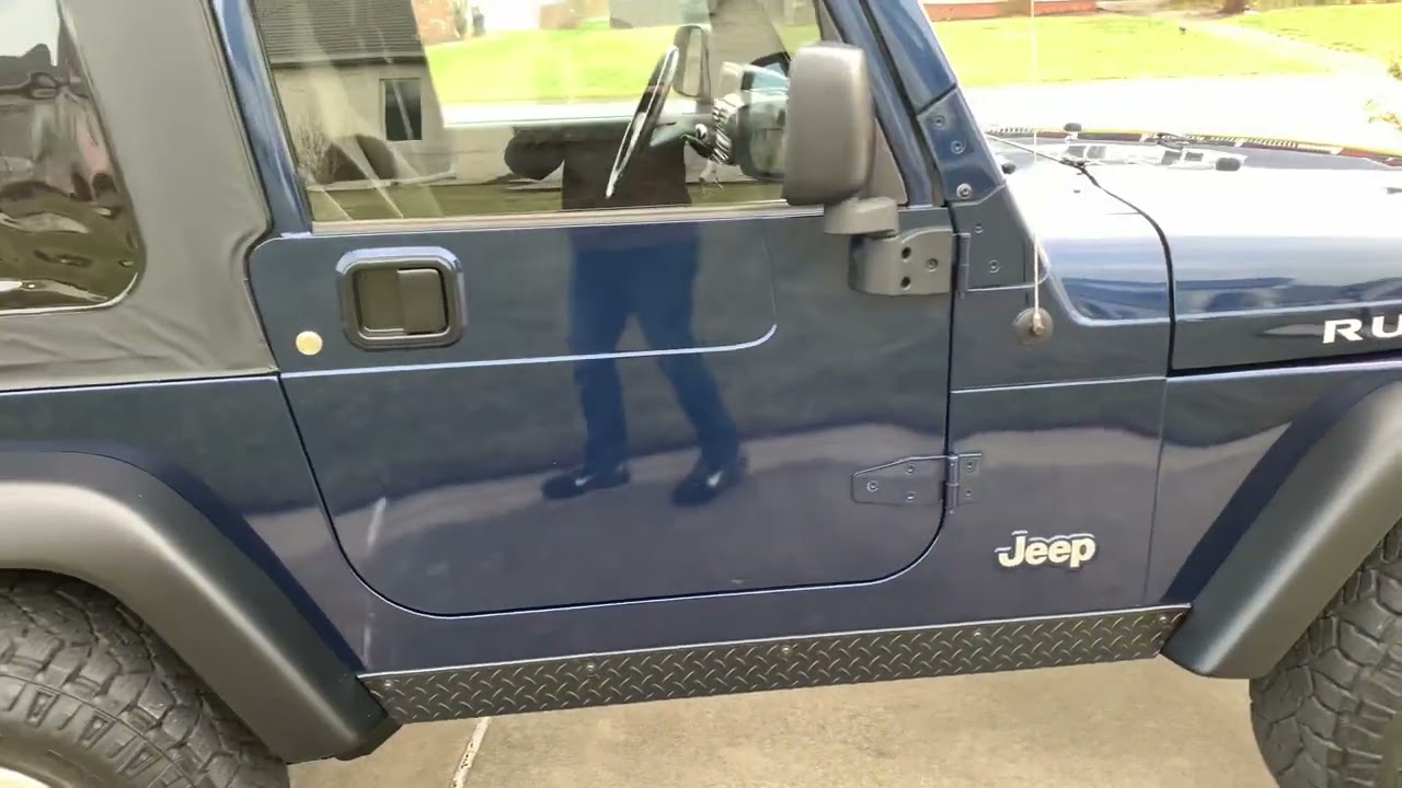 2003 Jeep Wrangler Rubicon walk around