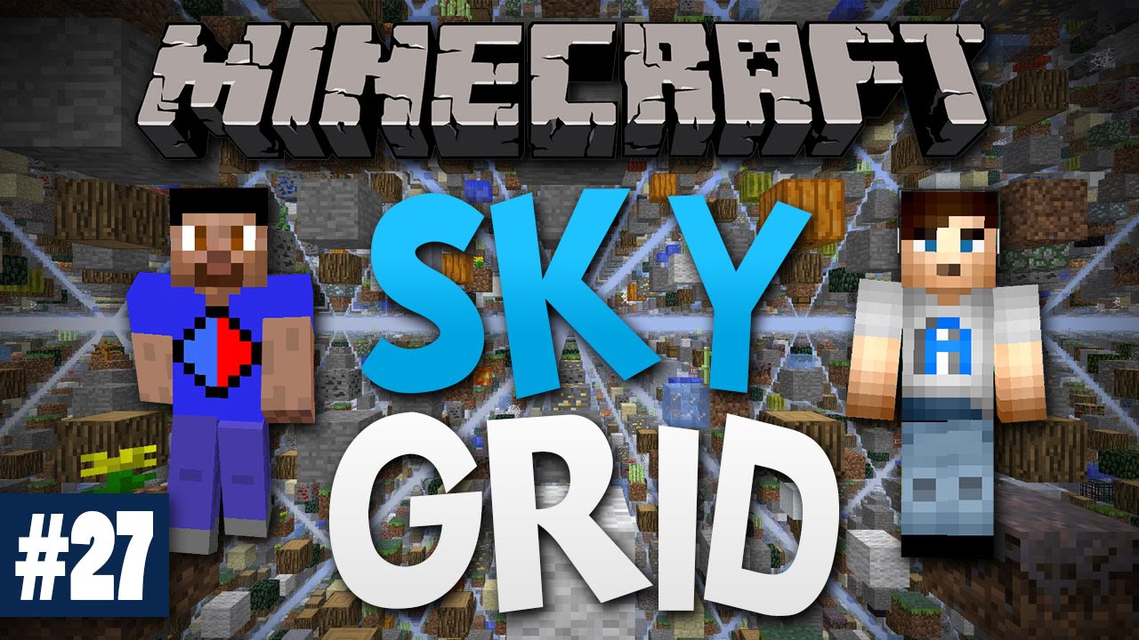 Minecraft SKY GRID #27 с Викстаром и Али А (Выживание в Minecraft Skygrid)