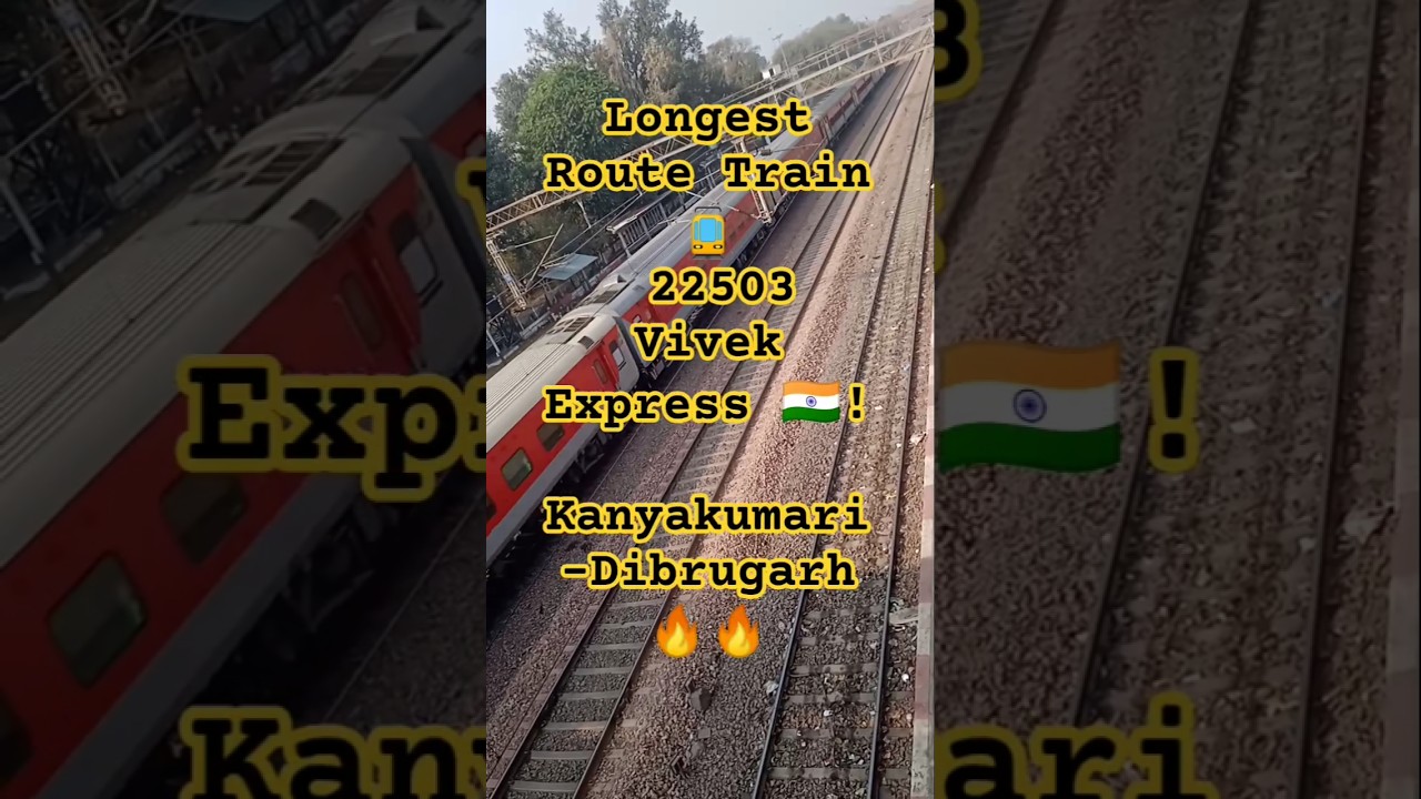 22503 Vivek Express 🇮🇳! 