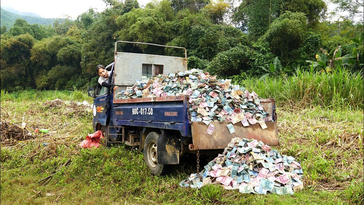Summary of the 365-day journey of a poor girl who discovered millions of dollars in a landfill - P4