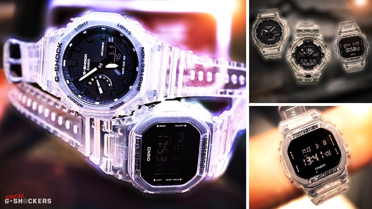 Casio G-Shock Transparent Pack Collection | DW5600SKE-7